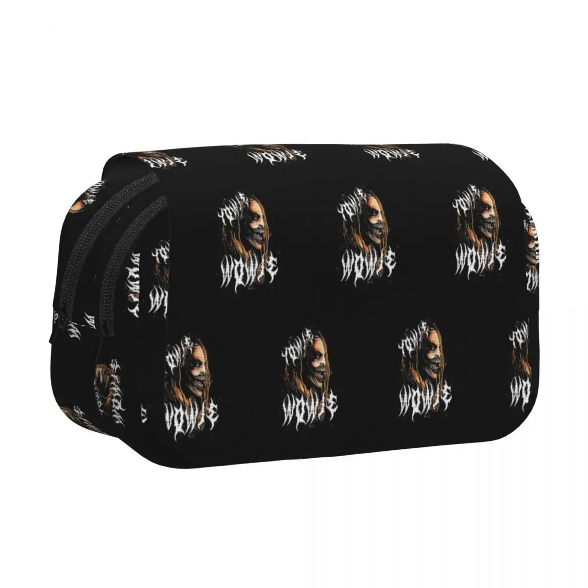 Bray Wyatt The Fiend Pencil Cases Pen Holder Hard Shell Leather Big Capacity Pen Box Pencil Bag for Students School