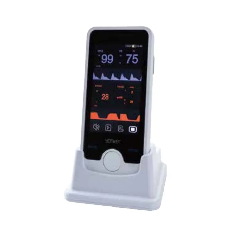 Pet hand-held oximeter VE4 veterinary animal pressure pulse ETCO2 detection multi-parameter display instrument