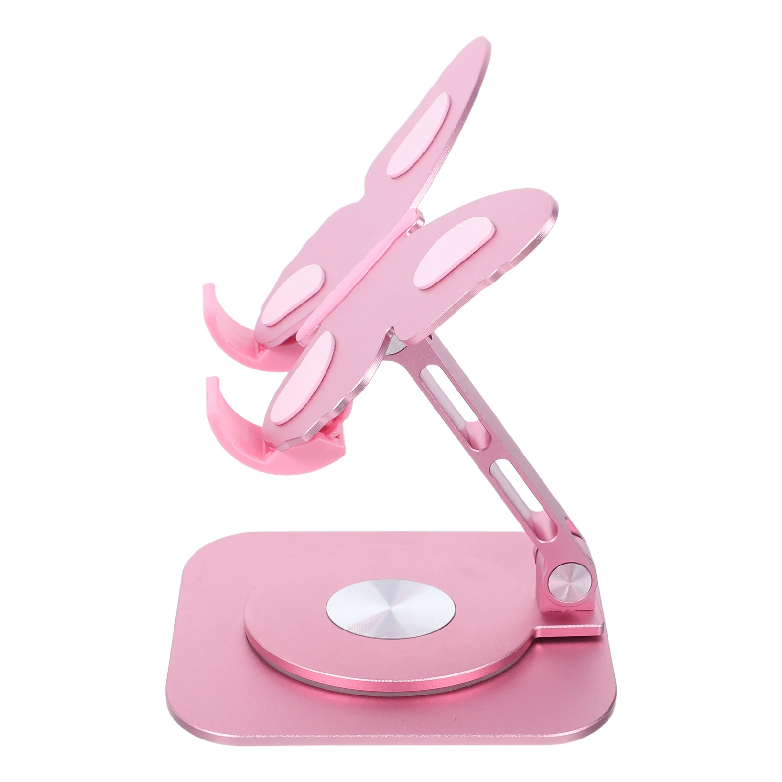 Adjustable Mobile Phone Holder Desk Stand with Rotating Foldable Design for Various Brands Stable Portable Hands for Recording