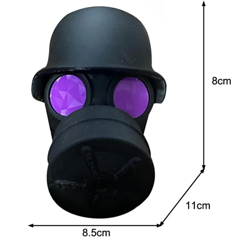 3d Printed Trailer Hitch Cover With Steel Helmet  Gas Mask Trailer Hitch Ball Cover Prevent  Receiver Rusting Tube Coupling Cap