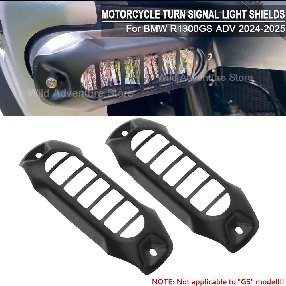 

For BMW R1300GS Adventure R1300GS ADV 2024 2025 Motorcycle Accessory Turn Signal Light Shields Lamp Lamp Protection Guard Grille