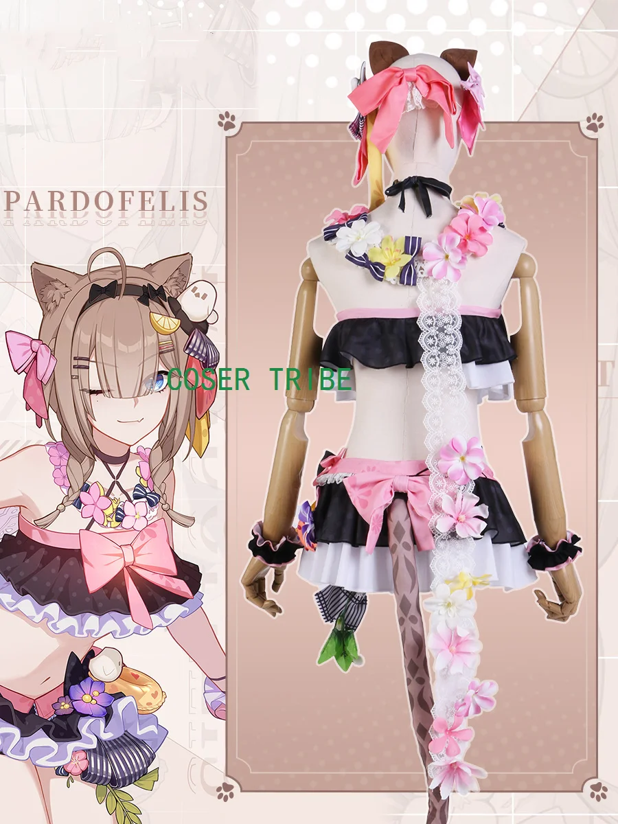 Honkai Impact 3rd Pardofelis Cat Swimsuit Cosplay Costume Cos Game Anime Party Uniform Hallowen Play Role Clothes Clothing