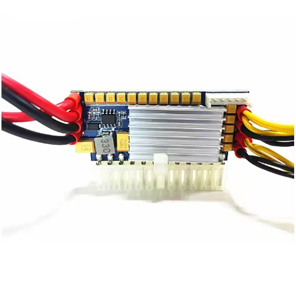 

Модуль питания DC-ITX 450 Вт, высокомощный, вход DC 12В, 24-контактный ATX-переключатель, PCIO PSU, для авто/ПК ITX Z1, поддержка PCI-E 6+2Pin