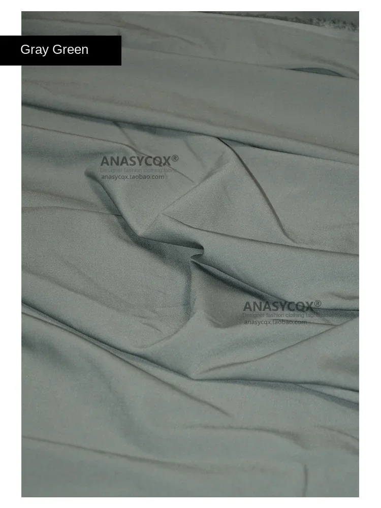 

Эластичная однотонная ткань из бамбукового волокна, весна-лето, однотонное платье-рубашка, дизайнерская одежда, ткани, материал для шитья одежды своими руками