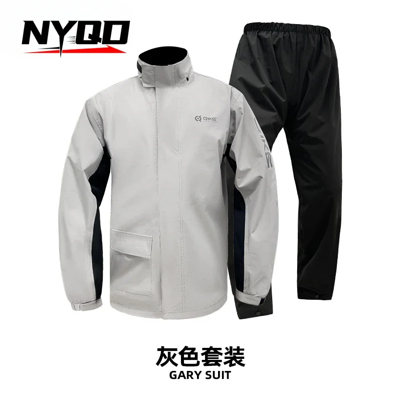 Motorcycle Raincoat Rain Pants Split Suit Take Away Riding Waterproof Raincoat Motorcycle Rider Full Body Rainstorm Prevention