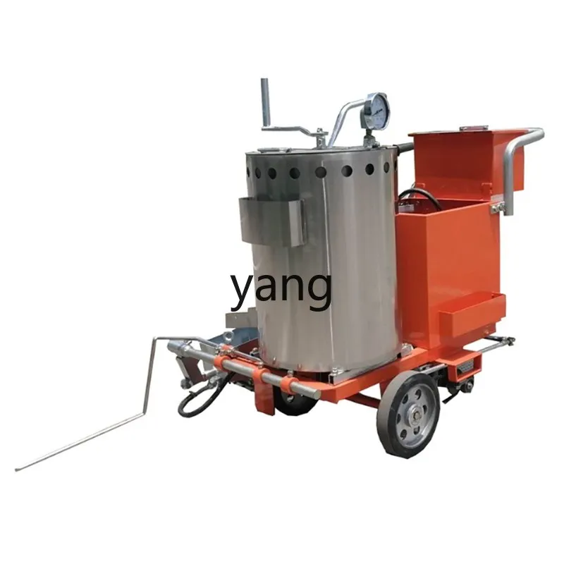 

Yjq Road Cold Spray Ruling Machine Plastic Runway Paint Electric Drawing Machine Plunger Pump Electric Marking Car