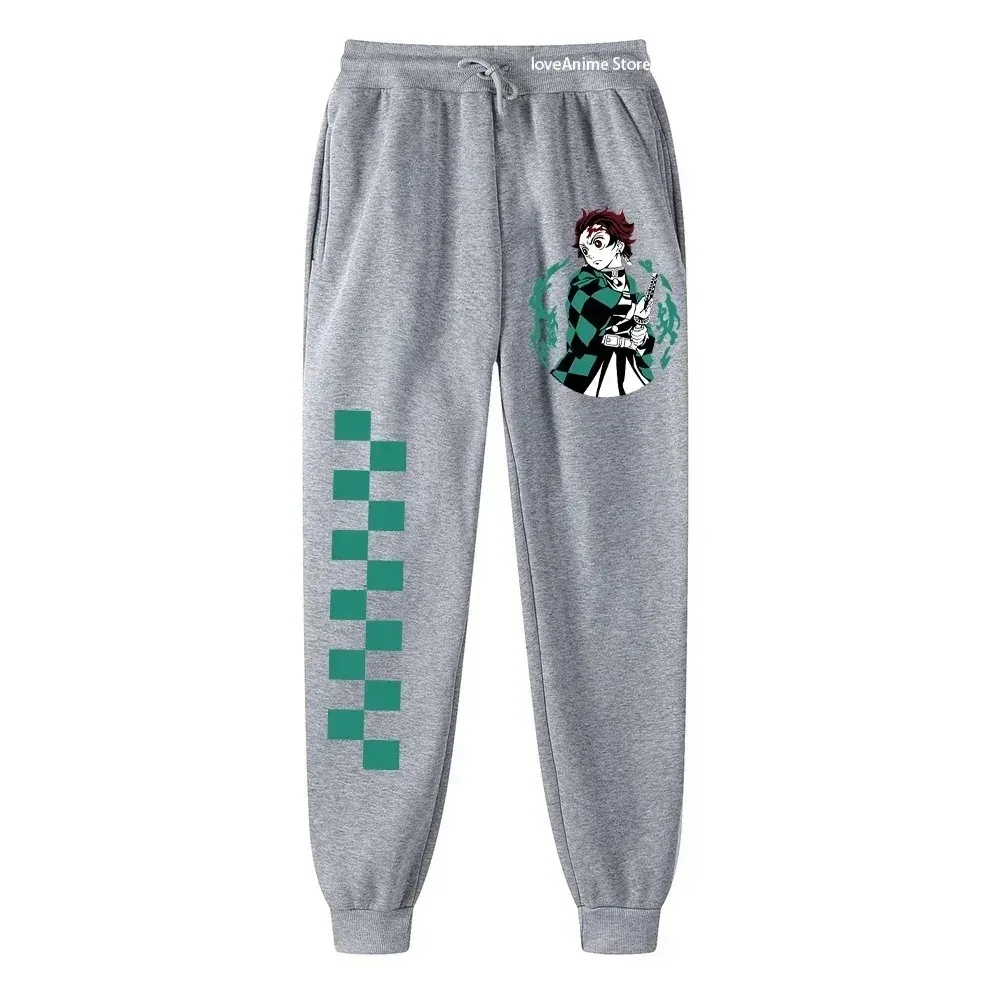 2024 Mode Animation bedruckte Hose Harajuku trend ige Herren hose Joggen Herren bequeme Fleece Casual Sport hose S-3XL