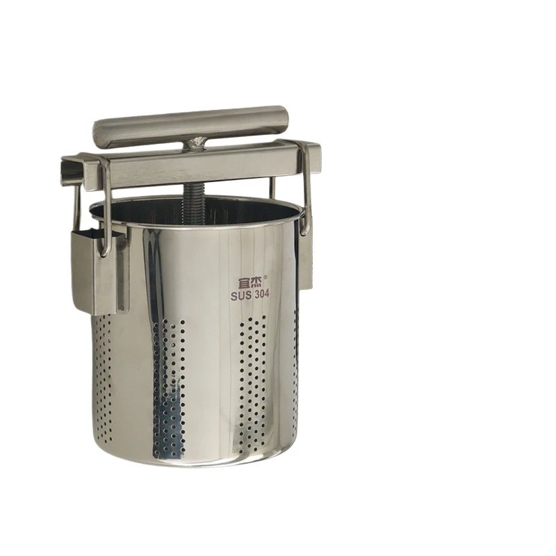 

Manual stainless steel water extruder press