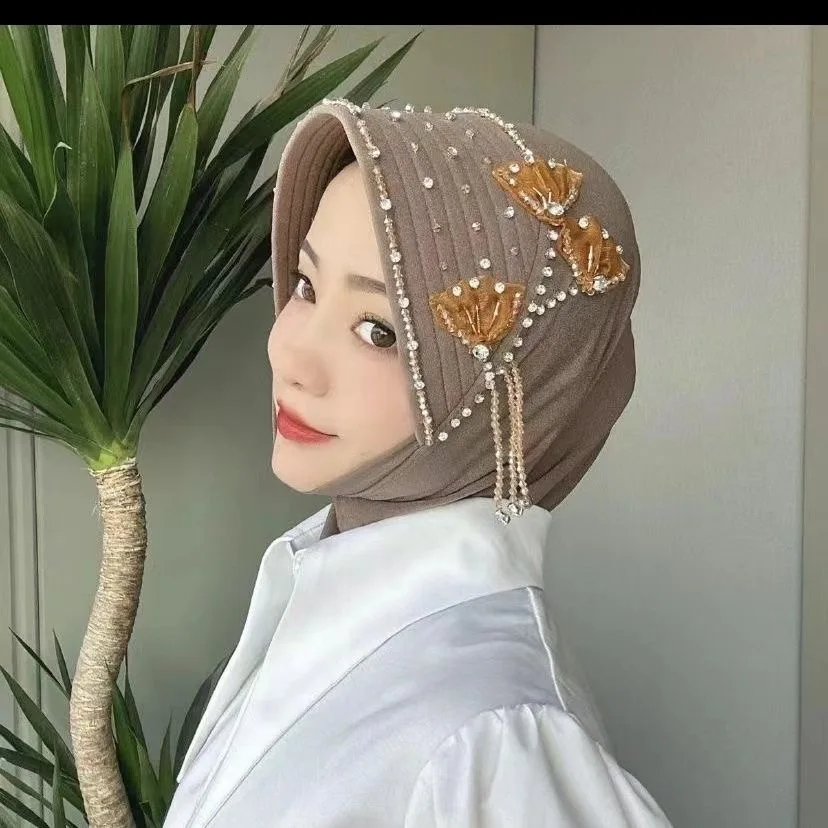 Islam Dubai New Design Muslim Women Fashion Hat Hijab