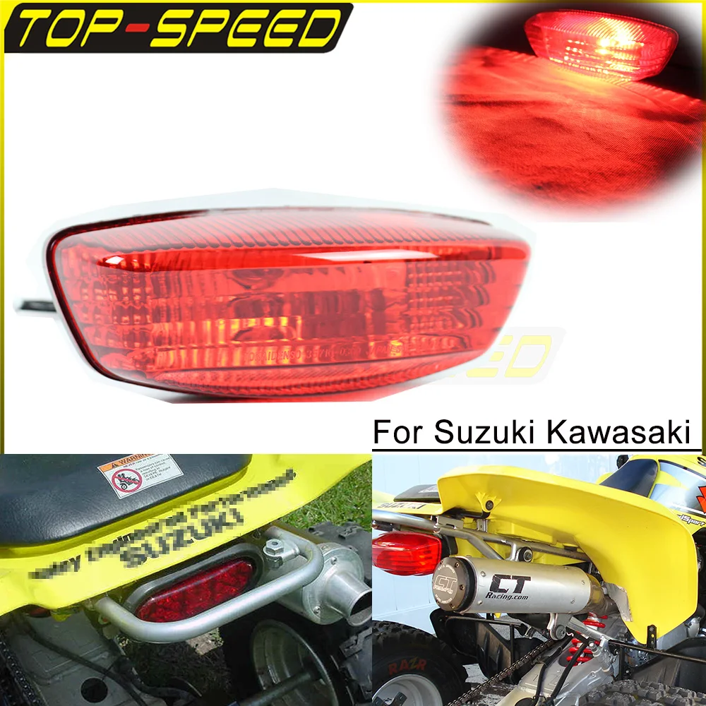 

Motorcycle 35710-03G30 Rear Tail Lamp Red Brake Light Taillight Assembly For Suzuki VINSON 4WD LT A500F A500FB A500FC 2002-2007