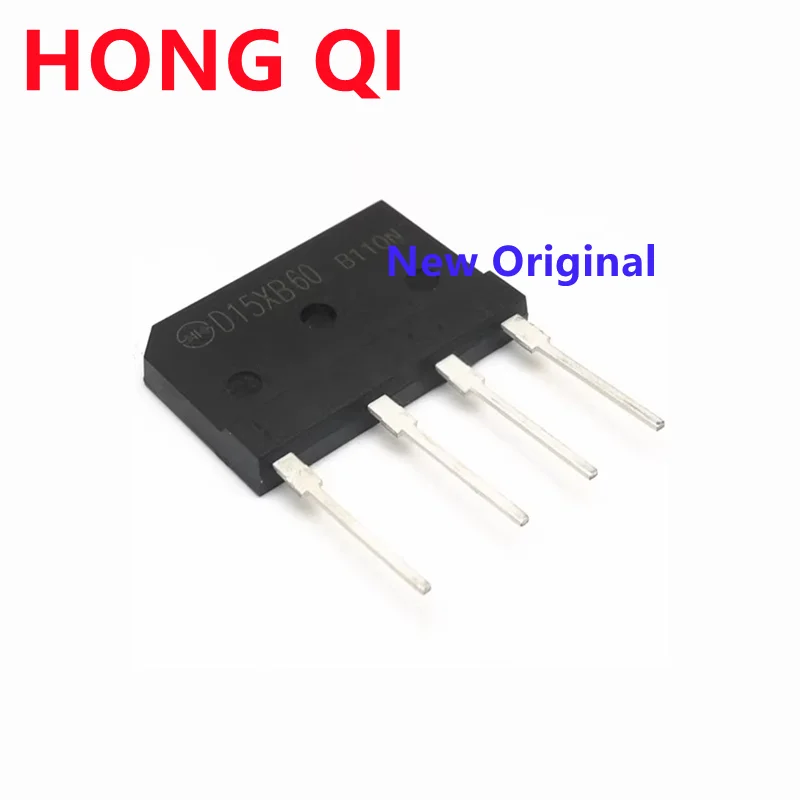 10pcs/lot New Original D15XB60 DIP4 Induction Rectifier Bridge 15A600V