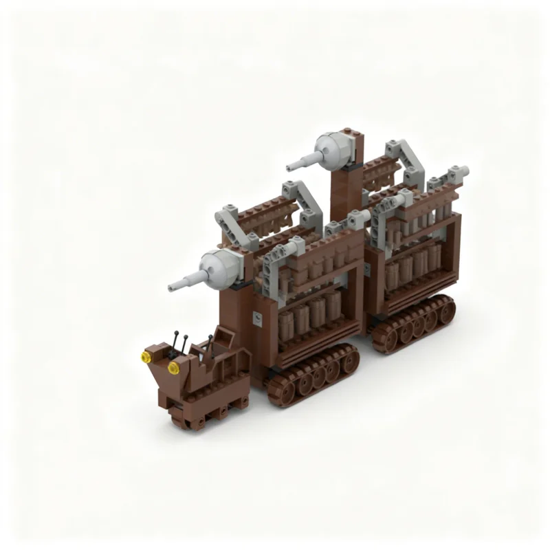 

344PCS MOC Space Battle Droid Transport Snake Model Collectible Display DIY Creative Building Blocks Gift Decoration Building