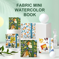 SeamiArt 6x6cm Mini Drawing Notebook Sketch Book Coloring Book For Watercolor Painting 300GSM Paper/20 Sheets Art Supplies
