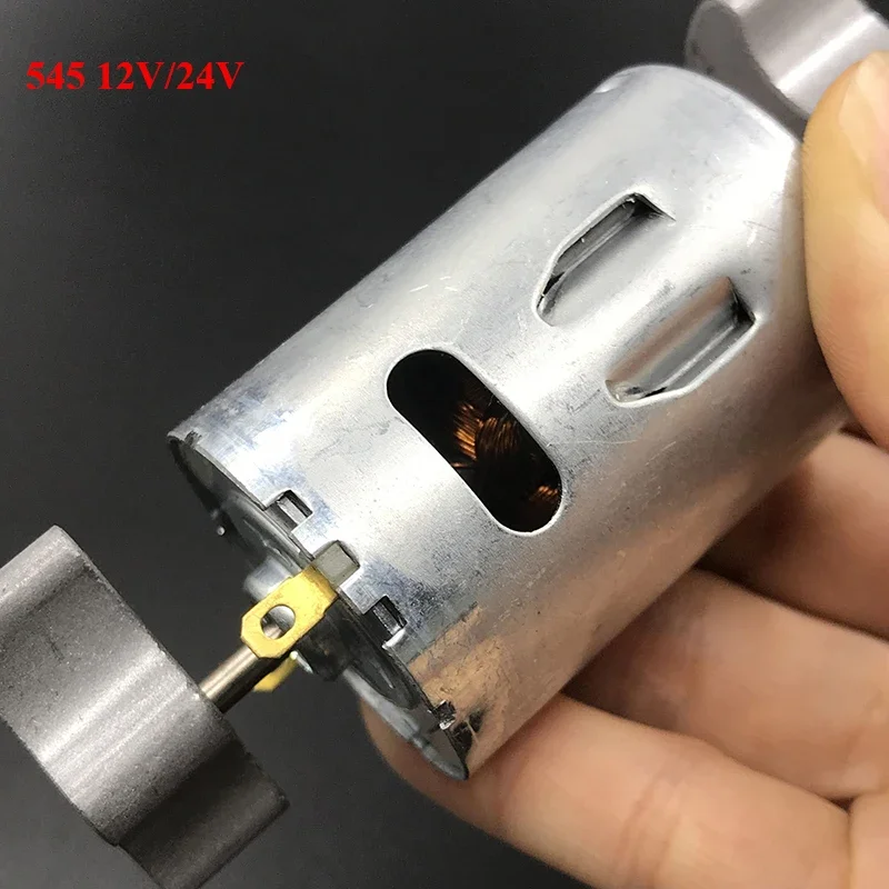 DC 12V/24V RS-545 Vibrator Motor DC 3V RS-365 Vibrator Motor Strong Vibration Dual Head for Massager/ Foot Basin/ Vacuum Cleaner