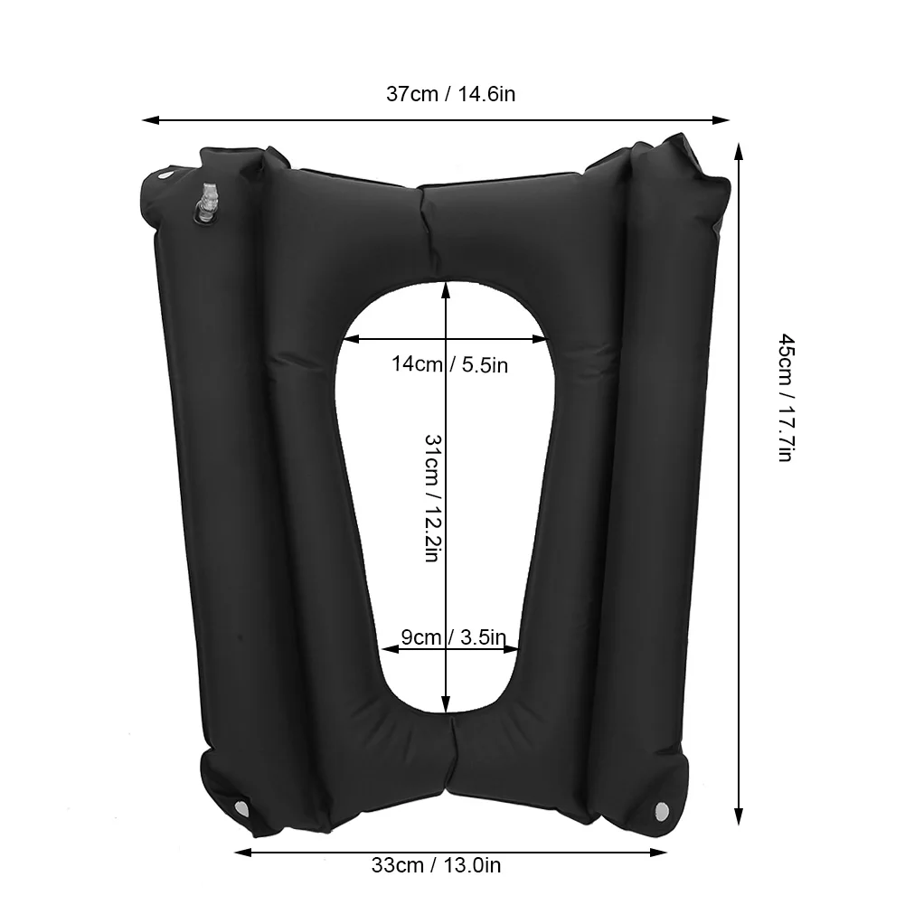 Inflatable Anti Bedsore Sitting Cushion Mat For Elderly Patient Care Avoid Hemorrhoid Toilet Seat Cushion Pad Medical Accessorie