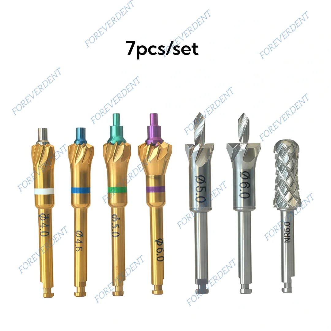 

Стоматологический имплантат, костный профилер, шлифовальный бор, хирургический инструмент, контурные сверла, триммер, коллектор, набор для тонкого хранения