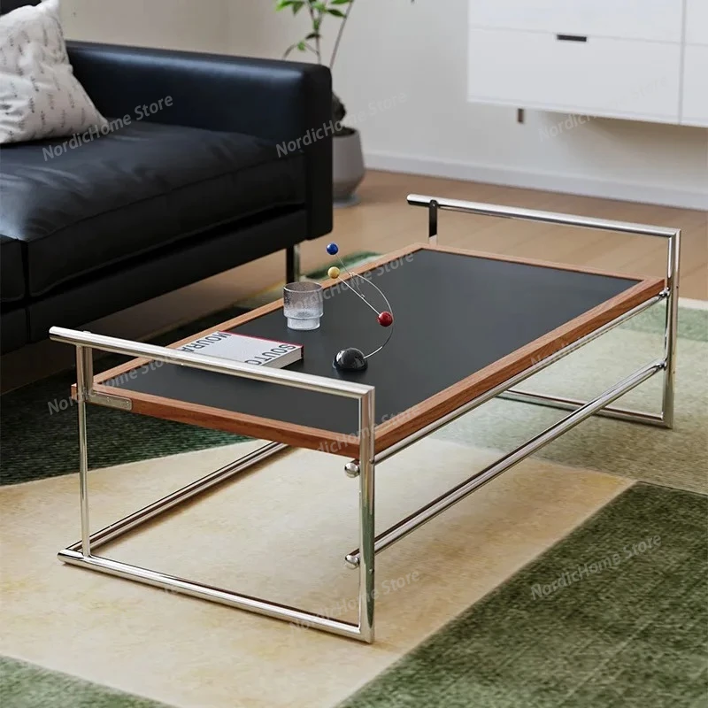 

Nordic Modern Coffee Table Decoration Living Room Designer Minimalist Coffee Table Aesthetic Unique Couchtisch Home Furniture