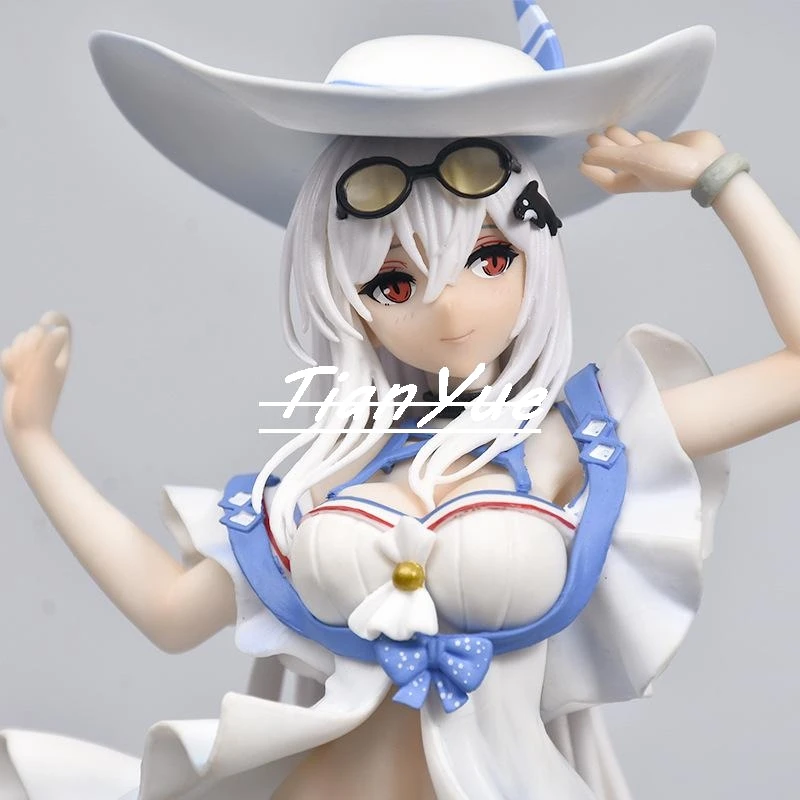 Anime Arknights Summer Beach girl Skadi Girls Figure Model Toys 25cm