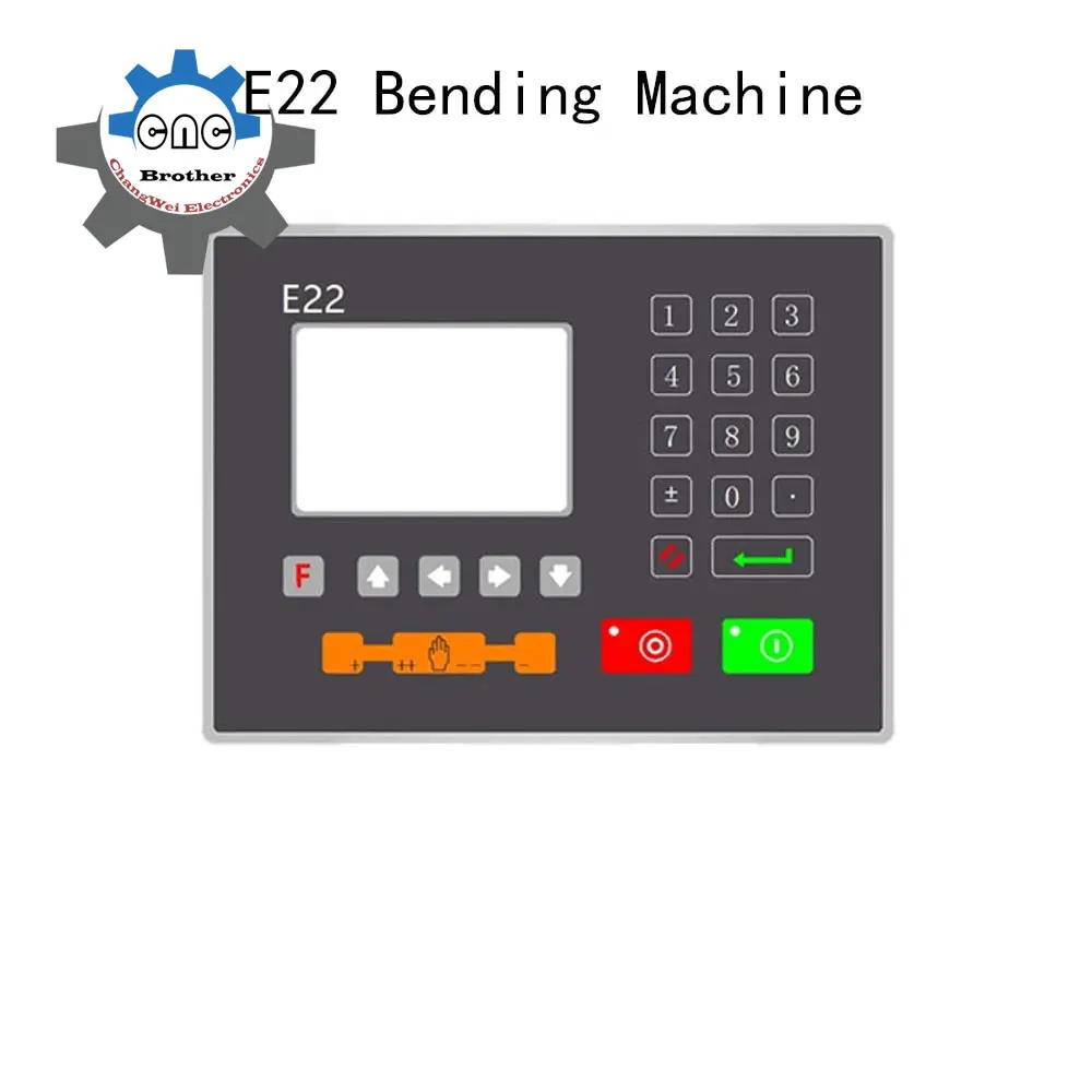 Controlador de freno de prensa hidráulica Estun E22, sistema de pantalla Digital, soporte de programación de un solo paso/varios pasos, cambio de