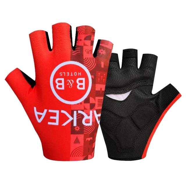 

2024 ARKEA BB перчатки для команды отеля одна пара велосипедные перчатки с полупальцами MTB дорожный горный велосипед Гелевые перчатки