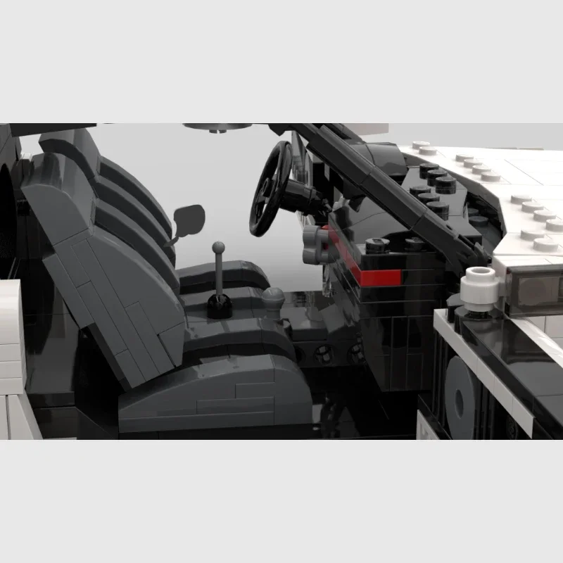 Klassische JDM MK4 Sportwagen Modifikation Ziegel Rennwagen Blöcke benutzerdefinierte Legende Straßenkultur Gebäude Moc einzigartige Anzeige klocki