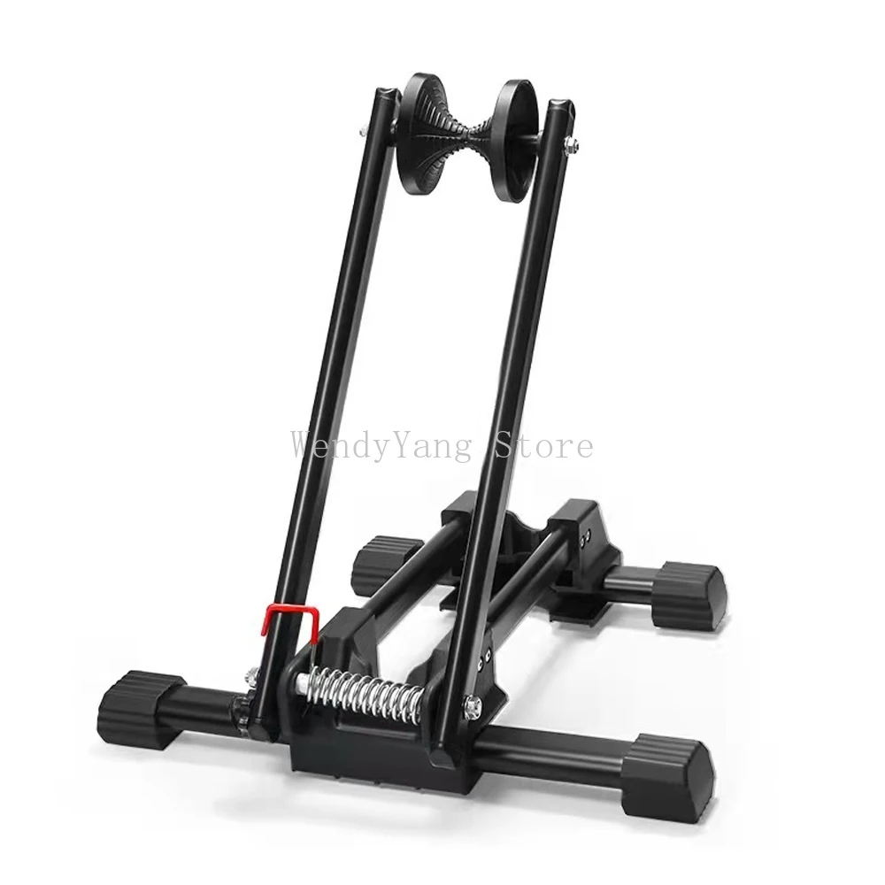 

Folding And Inserting Portable Dual Pole Bicycle Parking Rack