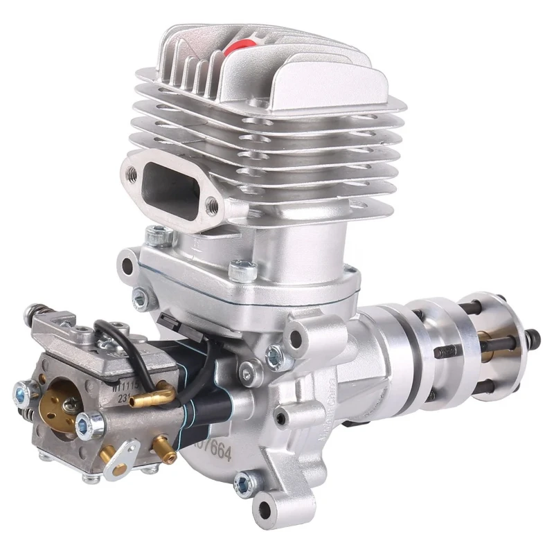model aircraft engine, single  cylinder two - stroke hand  start, 35CC natural air cooled