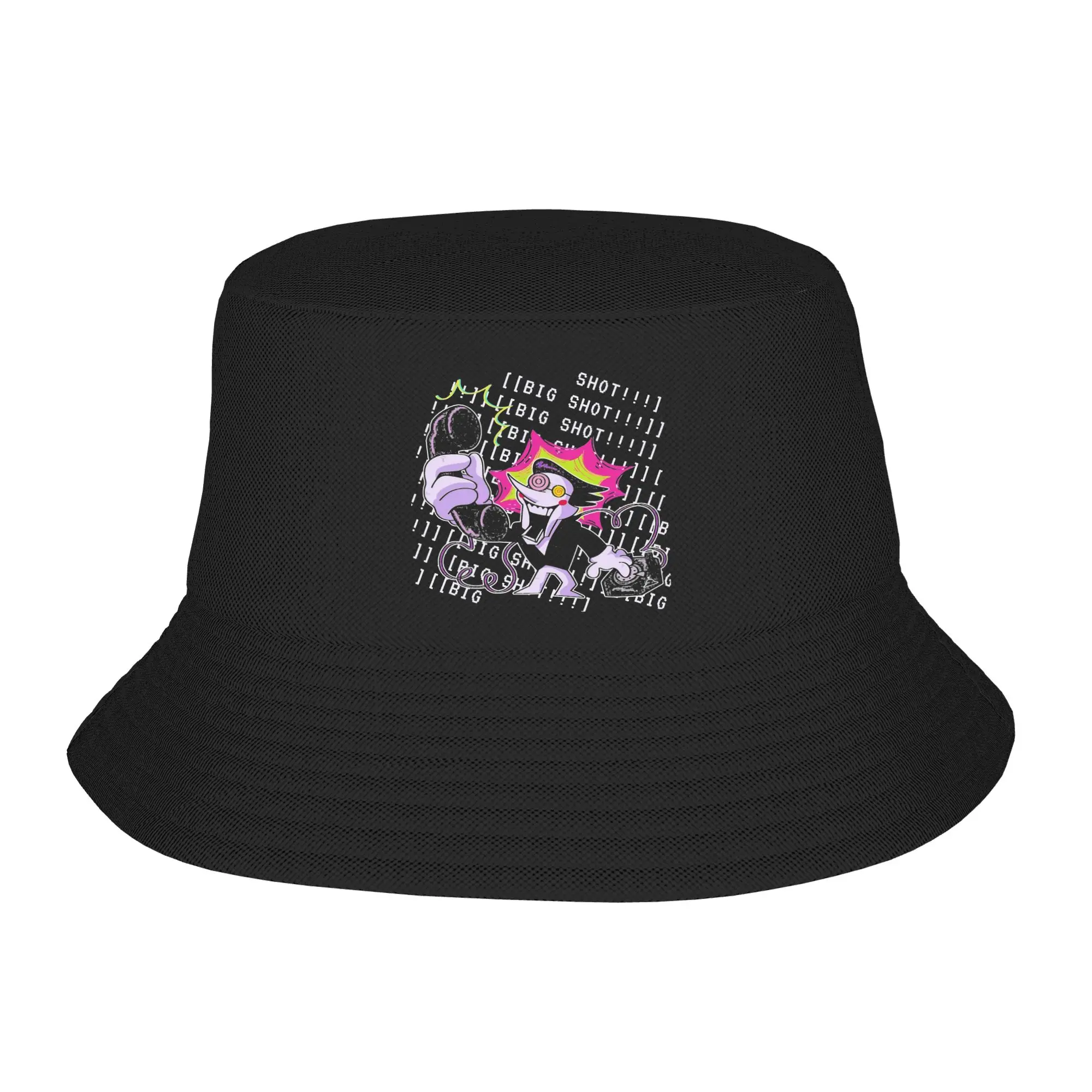 Deltarune Bucket Hats Summer Travel Headwear Stuff  Fishing Fisherman Caps for Women Ispoti Cap Foldable