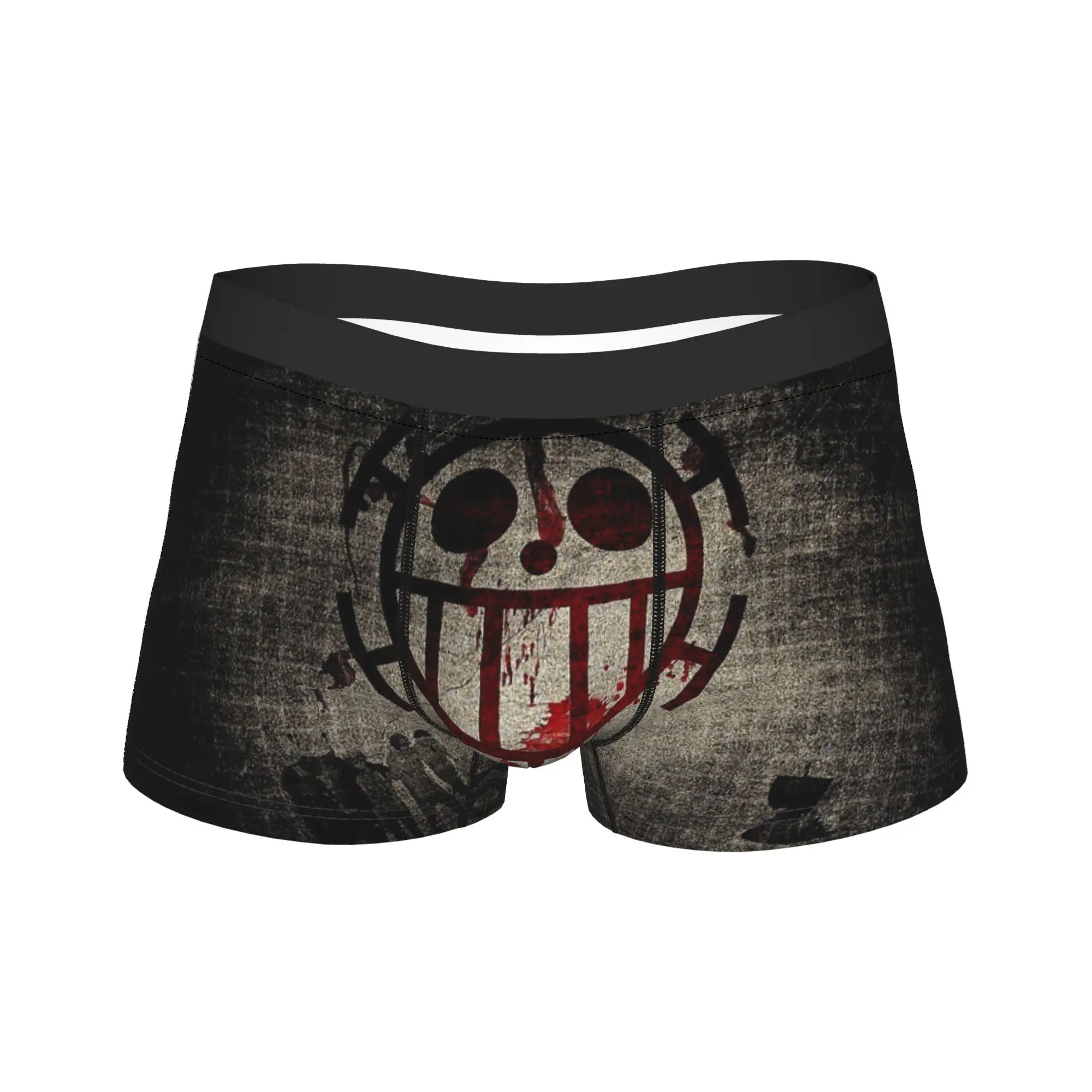 

One Piece Men Underwear Japanese Anime Boxer Briefs Shorts Panties Funny Soft Underpants for Male M-XXL