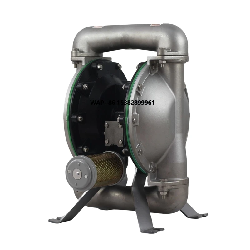 QBY 1.5 Inch High Performance Stainless Steel Pneumatic Air Diaphragm Pump for Food