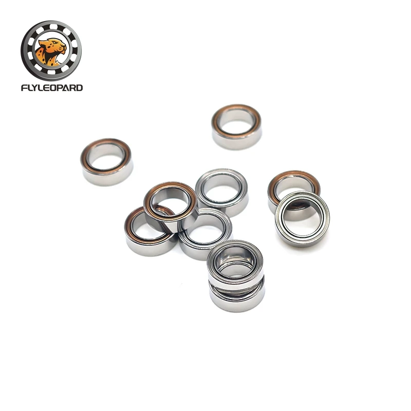 

R168ZZ Bearing 10PC 6.35x9.525x3.175mm Double Shielded Motor Miniature R168 Z ZZ Ball Bearings R168Z