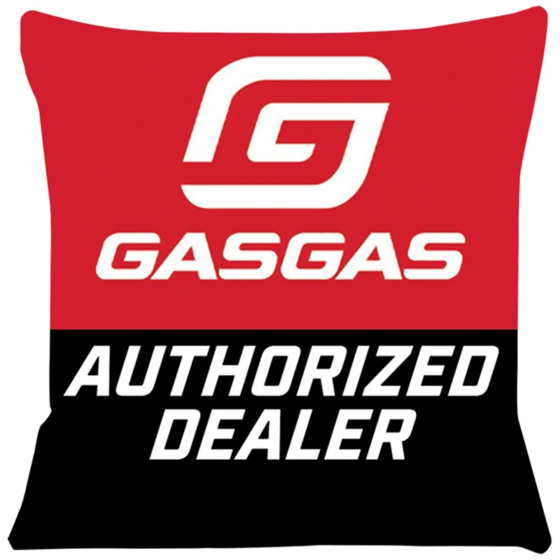 Motorcycle GasGas Pillowcase for Sofa and Chair, Cushion Cover, Car Pillow Case, 151