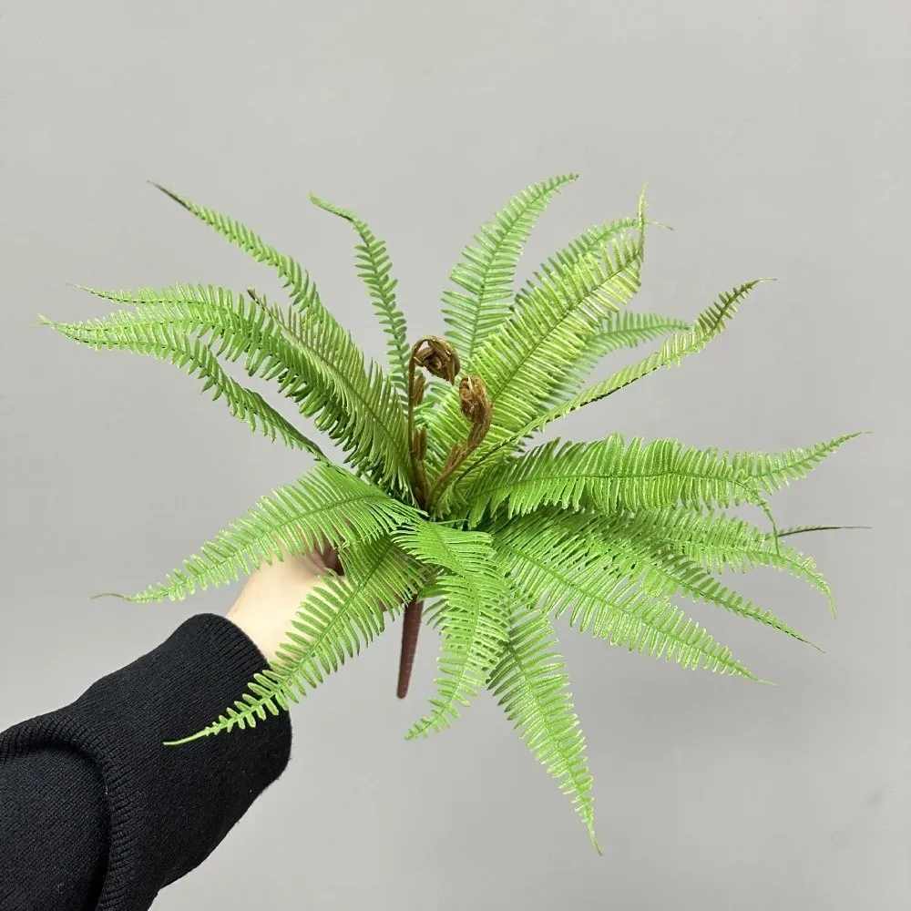 Leaf Branch Artificial Fern Leaves DIY Landscaping Wall Accessories Artificial Green Plant Fake Plants Home Office Decoration