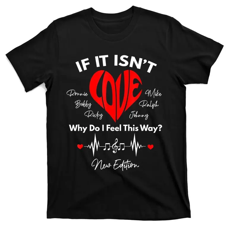 If It Isn't Love Ronnie Bobby Ricky Mike Ralph and Johnny T-Shirt 100% Cotton O-Neck Short Sleeve Casual Mens T-shirt Size S-3XL