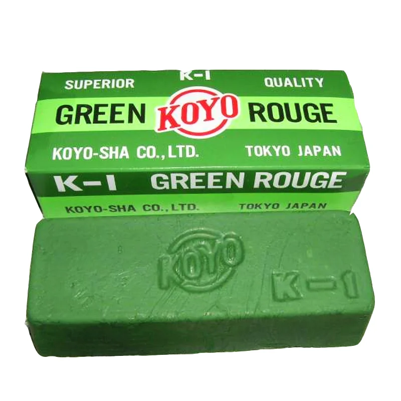 koyo-k-1-グリーンルージュ研磨剤バー-480g-プレミアムクロム酸化物ポリッシュ-ステンレス鋼、刃物、金属修復用