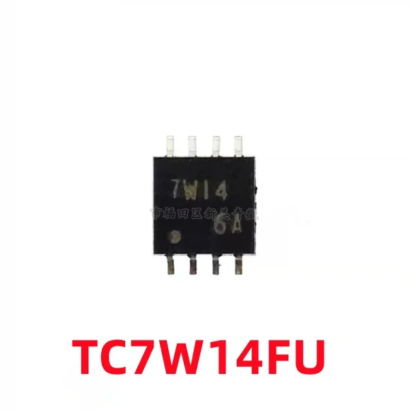 1PCS  TC7W14FU Screen Printed 7W14 Patch SSOP8 New Three Schmidt Inverter Logic Chip Original