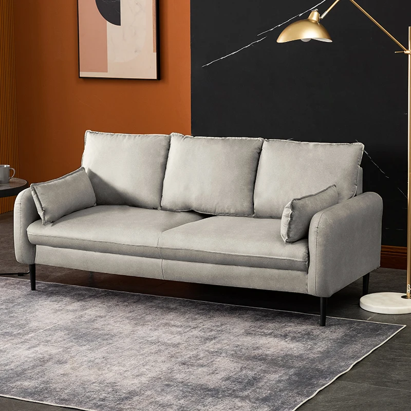 Small Sofa Bed Living Room Modern Leather Single Modern Designer Sectional Sofa Office Bedroom Divano Soggiorno Home Furniture