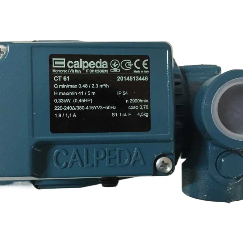 

Brand New Genuine Original Ct61/ctm61 Cnc Machine Tool Cooling Pump Circulating Water Pump Oil Pump