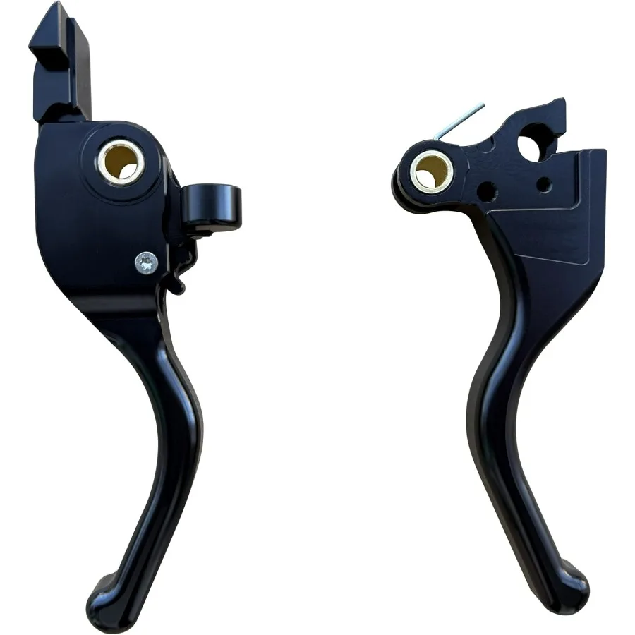 

Мотоциклетный 3-пальцевый тормозной рычаг сцепления с ЧПУ, короткий ручной тормозной рычаг сцепления, подходит для 2024-2025 Harley Road Glide Street Glide Road G