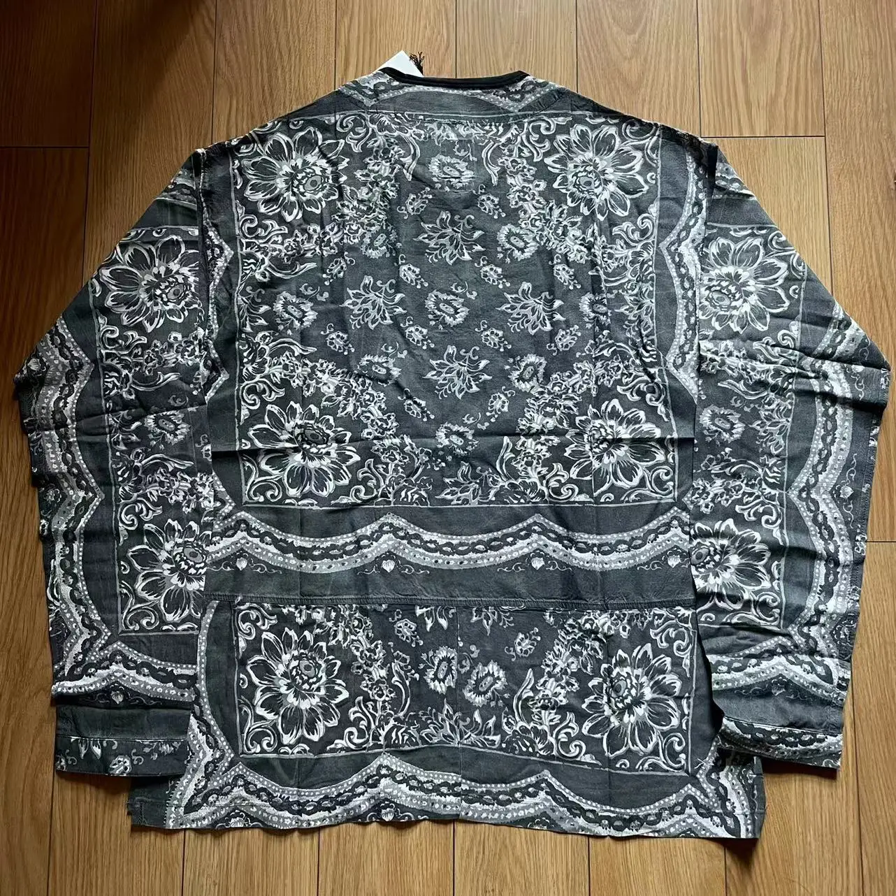 2025 VISVIM TUNIC P.O. WILDFLOWER P.W. كاجو زهرة البلوز 22SS #3