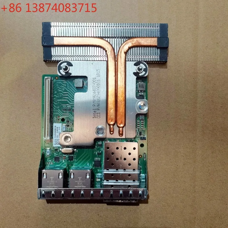 Original 4 Port Network Card 6VDPG 06VDPG For DELL INTEL X710 + I350 10GB SFP 1GB 2 Electrical Port Dual Optical Port