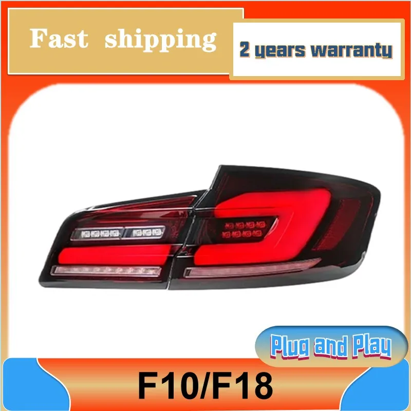 

Car Styling for BMW F10 Tail Lamp 2010-2016 BMW 5 Series Taillights F18 M5 525i 530i Rear DRL Fog Brake Turn Signal Reversing