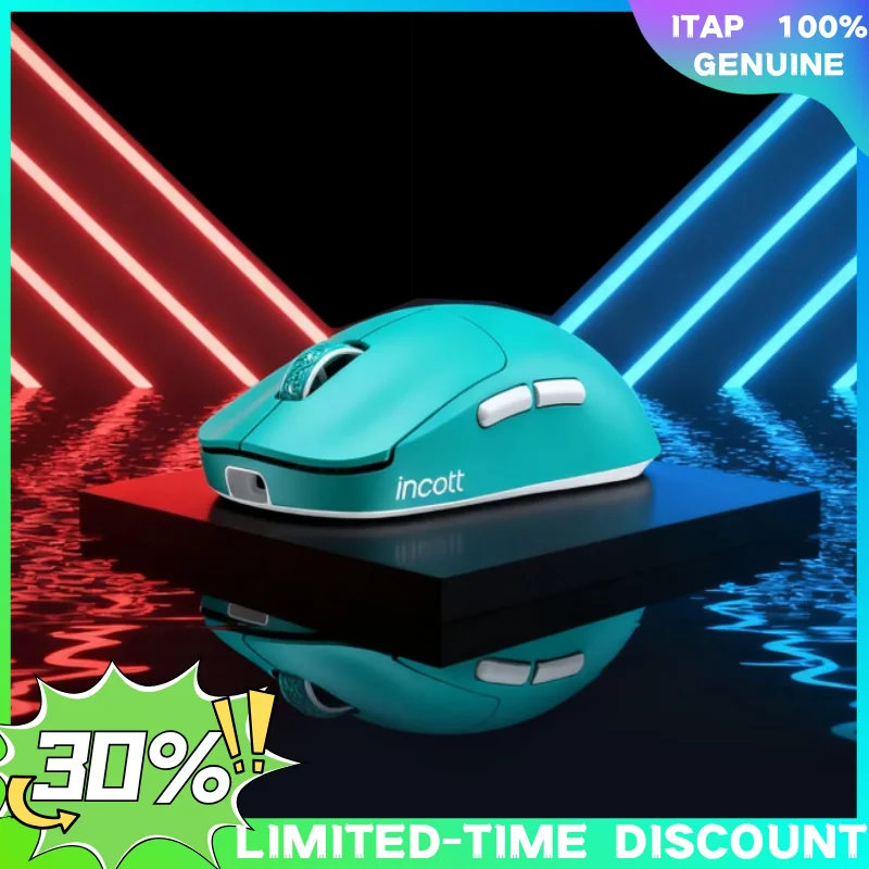 

New Incott G23V2 Mouse 8KHz PAW3395 Tri Mode Wireless Mouse Gaming Mouse 47gram Lightweight Ergonomic Mice PC Gamer Accessories