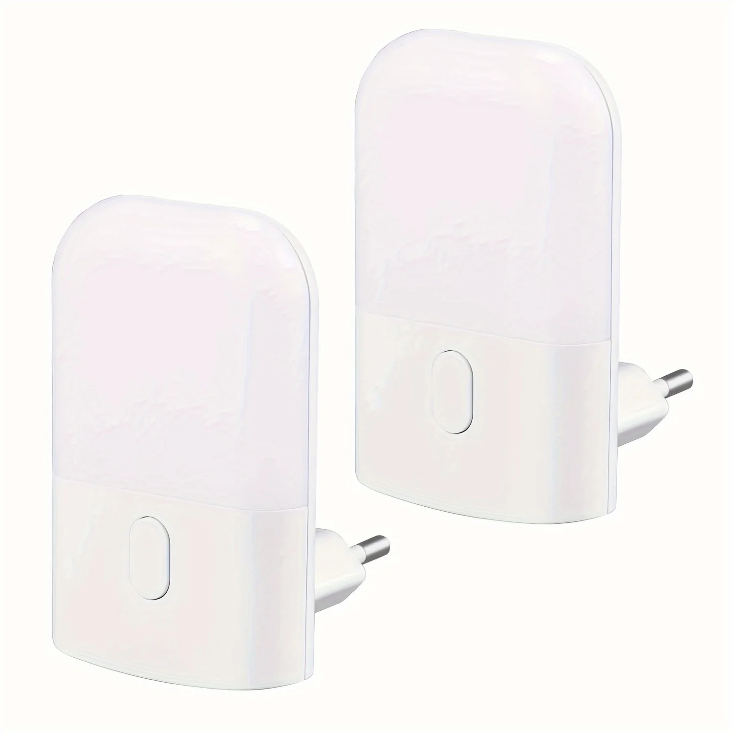 

1/2 Set Dimmable Sensor LED Night Lights EU Plug Wireless Cabinet Light for Baby Bedside Bedroom Corridor - Bedroom Lighting