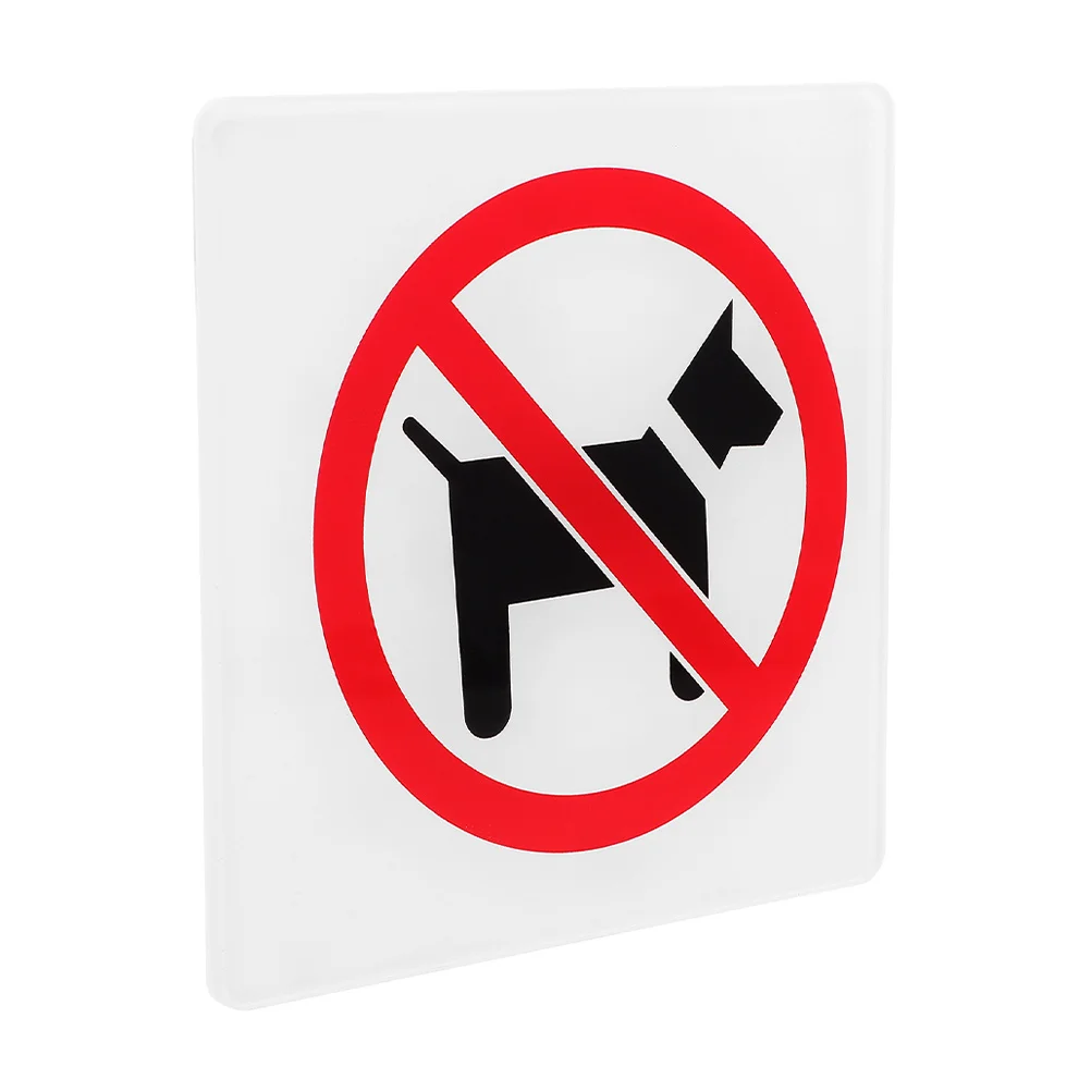 لا توجد إشعار باب أكريليك مرخص للحيوانات الأليفة لمتجر الأعمال سوبر ماركت مطعم لا يوجد كلاب داخل علامة تحذير علامة سلامة المدخل