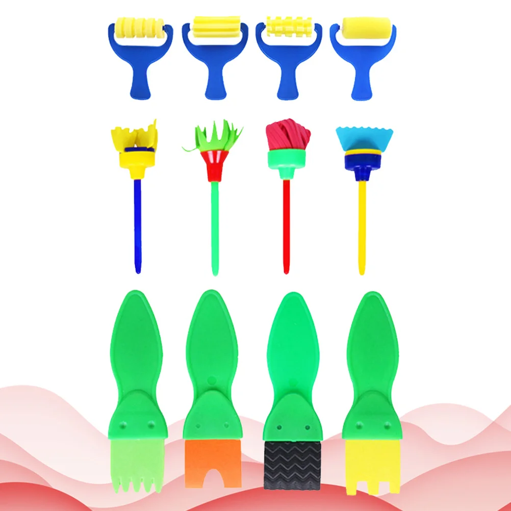 

1Set Durable Painting Tools for Kids Creative Art Supplies DIY Graffiti Set Cultivate Imagination and Parent-Child Relationship