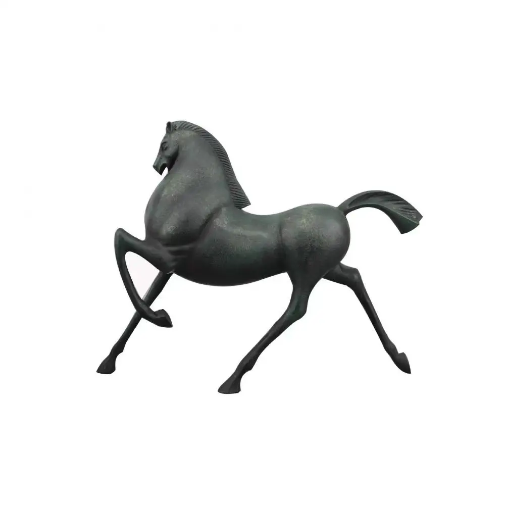 

Modern simple walking horse metal ornaments home accessories