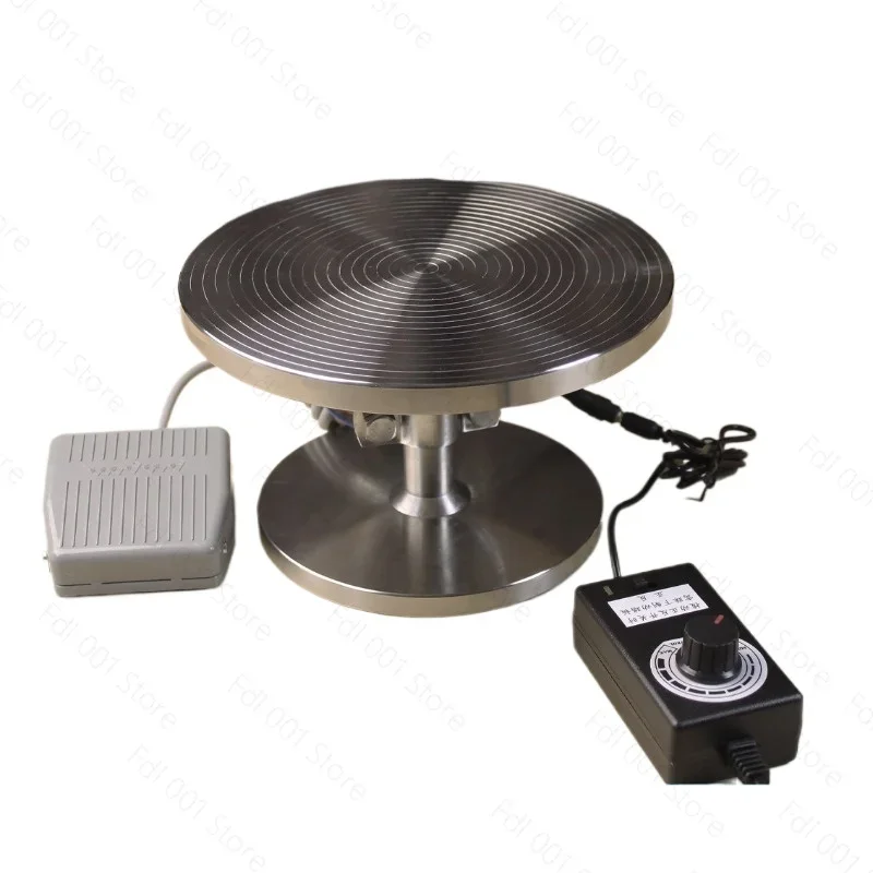 Stainless Steel Electric Ceramic Turntable 360 ° Rotating Platform for Carving Painting Gold Plating and Line Drawing Tools