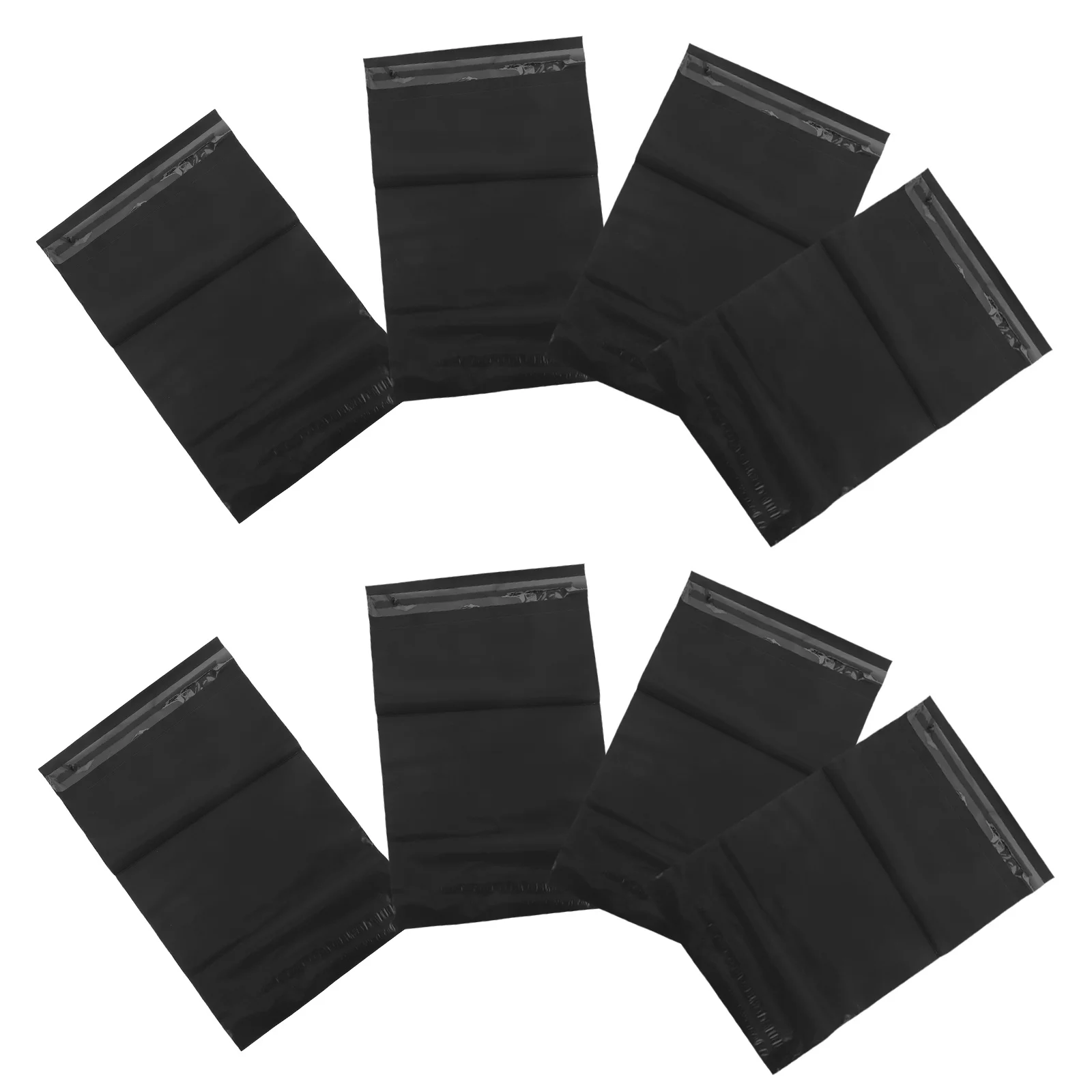 100 قطعة من مظاريف بريدية بولي كبيرة مقاومة للماء من البلاستيك المدمر للملابس وثائق شحن الاستخدام التجاري #1