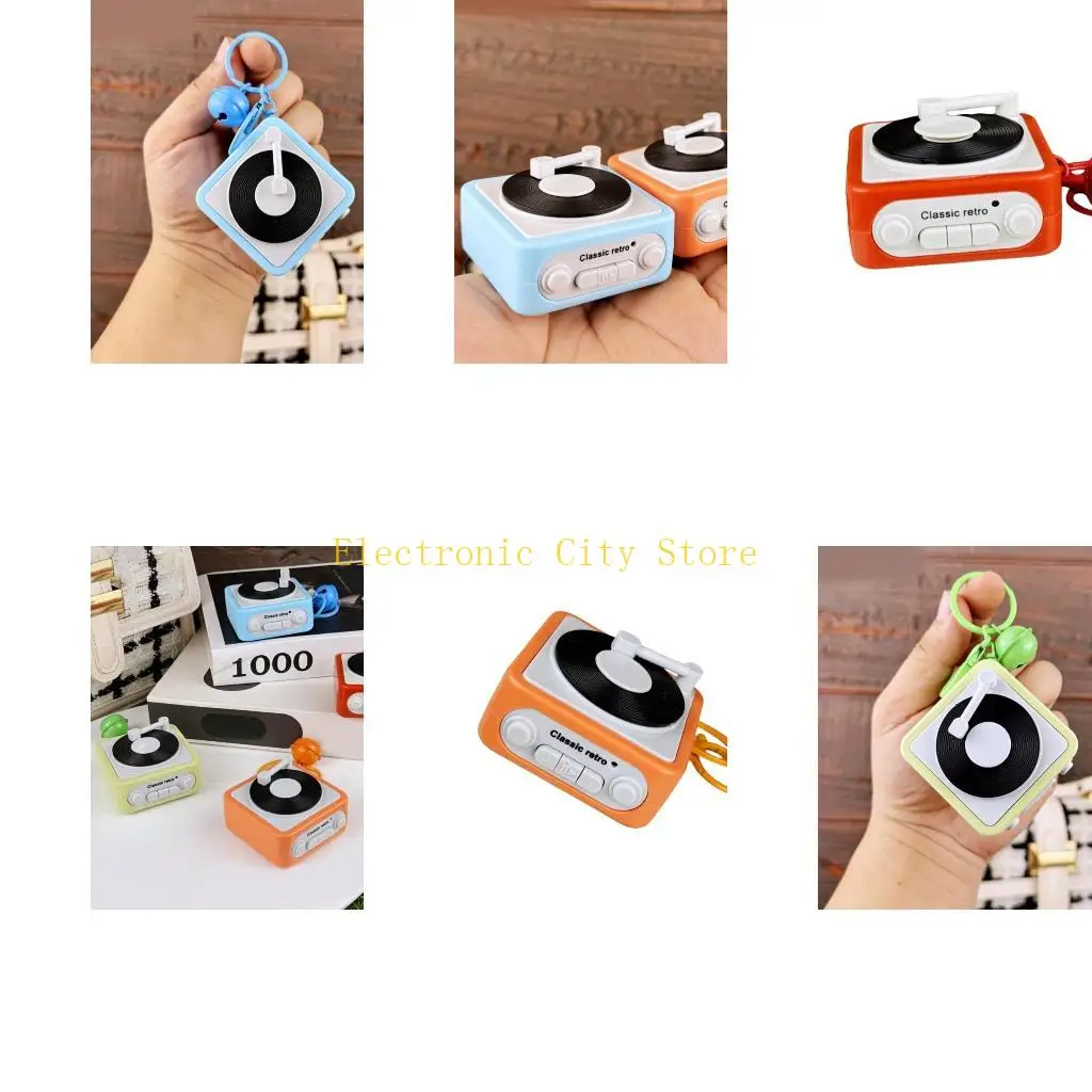 Classical Gramophone Music Box Voice Recording Function Function Music Box for DIY Craft Projects Perfect Gifthu8d